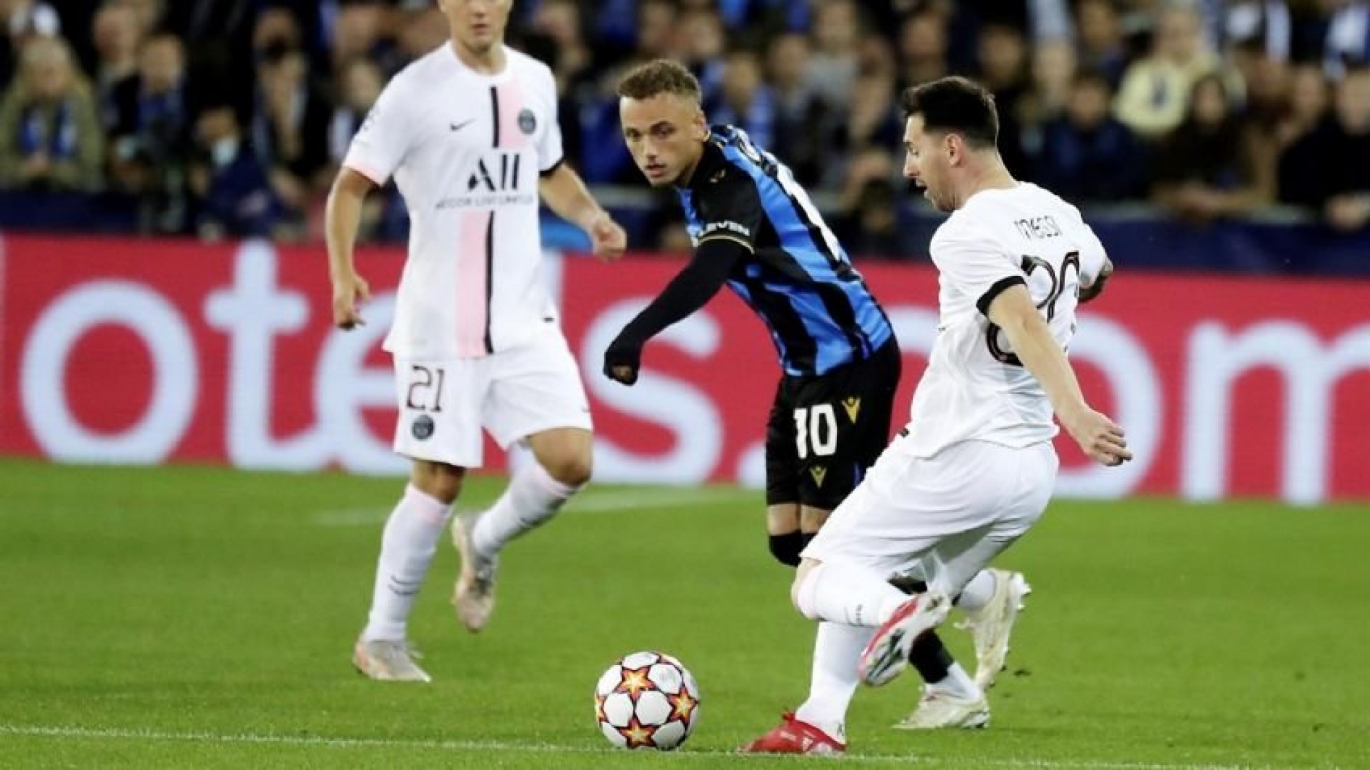 El PSG, con Messi, no pasó de la igualdad ante El Brujas de Bélgica